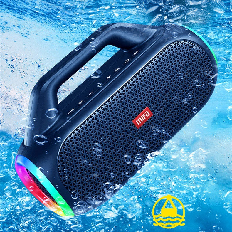 Colorful Bluetooth Speaker High Power Extra Bass Portable Portable Outdoor Sound Box - Image 3
