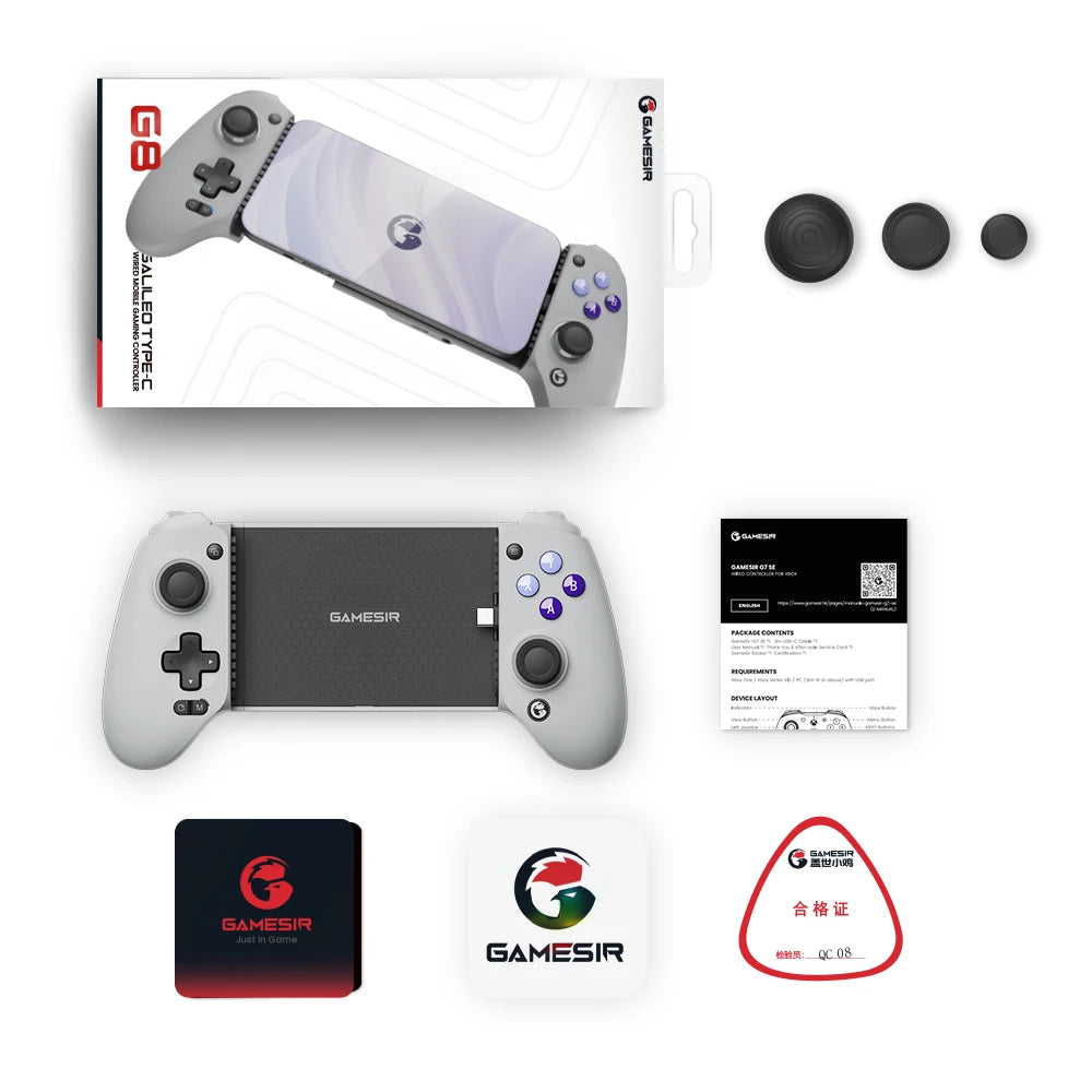 GameSir G8 Mobile Phone Gamepad Hall Effect Game Controller for iPhone 15 Android Cellphone Cloud Gaming Xbox Game Pass STADIA - Image 6