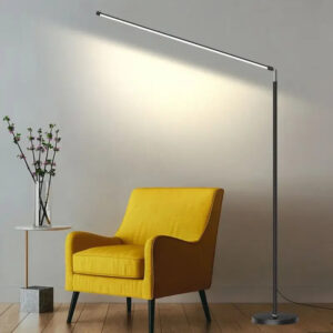 Minimalism LED Floor Lamp Super Bright Reading Lamp Living Room Bedroom Bedside Vertical Lamp Floor Piano Lighting Fixture