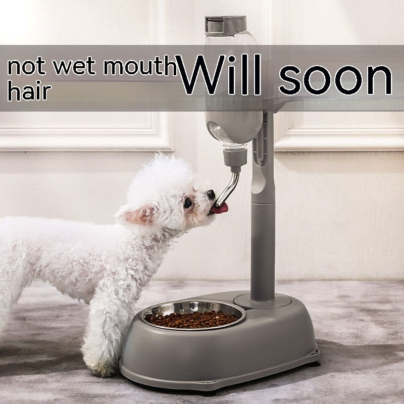 Non-Wet Mouth Hanging Dog Water Dispenser for Pets - Image 12